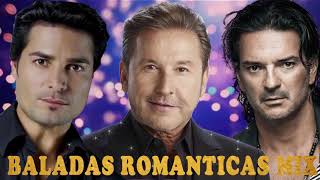 Ricardo Montaner Ricardo Arjona Chayanne EXITOS SUS MEJORES CANCIONES Romanticas En Español [upl. by Mastat]