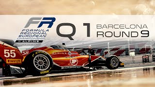 QP1  Round 9 Barcelona F1 Circuit  Formula Regional European Championship by Alpine [upl. by Pauletta992]