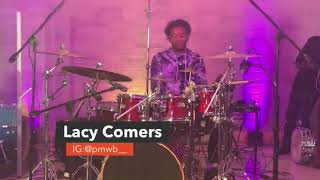 Lacy Comer On Drums Pt 3 A Cross For Everyone [upl. by Lesly]