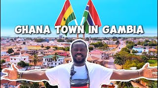 A Ghanaian visiting Ghana Town in Gambia for the first time Gambia vlogs [upl. by Kirkpatrick]