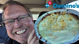 Dominos New 5Cheese Mac amp Cheese Oven Baked Pasta Review [upl. by Adlin]