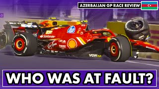 2024 Azerbaijan Grand Prix Race Review  P1 Podcast [upl. by Karrie]