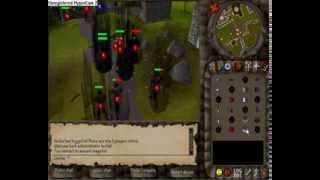 Runescape Crazy Barrage [upl. by Nnyre]