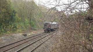 37800 with two coaches Does a wheel need turning [upl. by Ttcos]