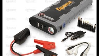 Sparex High Capacity Jump Starter [upl. by Tonia]