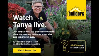 Garden Masterclass LIVE with Tanya Visser [upl. by Marieann]