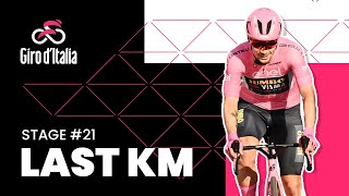 Giro dItalia 2023  Stage 21  Last KM 🔻 [upl. by Awjan445]