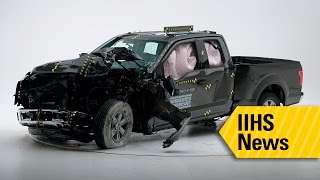 Only 1 pickup earns top safety rating  IIHS News [upl. by Arnst306]