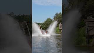 Splashdown  Vliegende Hollander Flying Dutchman at Efteling [upl. by Duhl]