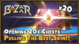 OPENING 20x CHESTS IN THE BAZAAR INSANE LUCK [upl. by Hannan]