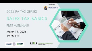 Sales Tax Basics [upl. by Elysee36]