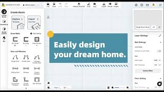 Homestyler Floor Planner [upl. by Eikkin]