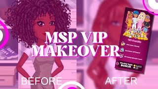 back in my moviestarplanet era VIP MAKEOVER [upl. by Wie]