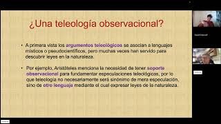 Teleología y diseño en el universo  Pablo Sisterna  Clase 1  Video 12 [upl. by Nosyarg664]