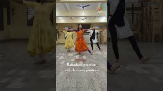 Nattadavu with changing positions dance bharatanatyam danceclass adavu nattadavu trending [upl. by Ibob]