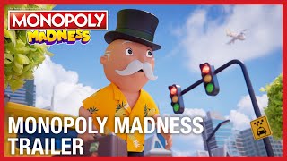 Monopoly Madness Launch Trailer  Ubisoft NA [upl. by Yssirhc]