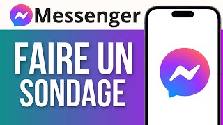 Comment Faire Un Sondage Sur Messenger  FACILE [upl. by Mommy162]