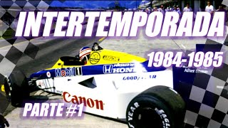 A intertemporada de 19841985 na F1 [upl. by Ehcrop]