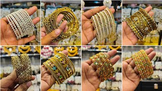 New designer churi collection দারুণ চুড়ি কালেকশন jewelleryshop jewellery [upl. by Orban615]