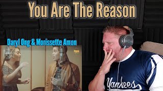 You Are The Reason  Calum Scott  Cover by Daryl Ong amp Morissette Amon REACTION [upl. by Nwahs]