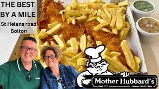 XXXL FISH amp CHIPS from Mother Hubbards The Best by a Mile [upl. by Neumark]