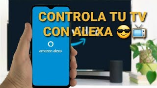 COMO CONECTAR ALEXA A SMART TV 2024 [upl. by Arodoeht]