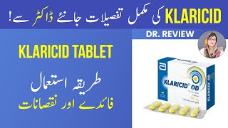 Dr explains KLARICID TABLET  Uses  Side Effects  For Infections  Clarithromycin  UrduHindi [upl. by Borszcz]