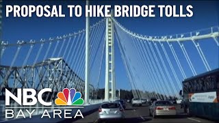 Bay Area bridge toll hikes proposed as public transportation struggles [upl. by Gawen]