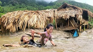 Timelapse video mother and child evicted barn fire storm damage and harvest [upl. by Bocaj]