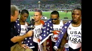 Mens 4 x 400m Relay  2007 World Championships [upl. by Thurman]