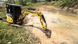 ep1 รถขุดเล็ก yanmar vio35 [upl. by Boles]