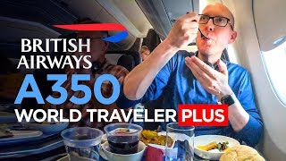 British Airways A350 Premium Economy Review LHRDXB [upl. by Ahsiener]