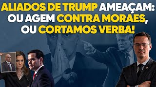 Guerra Aliados de Trump pressionam Moraes ao ameaçar cortar verba da Comissão de Direitos Humanos [upl. by Aicenev728]