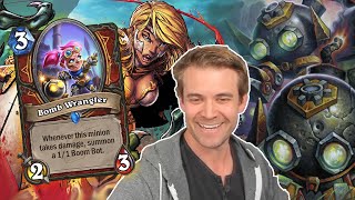 Hearthstone Bomb Wranglers and Boom Bots Baby [upl. by Nereil]