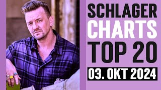 Schlager Charts Top 20  03 Oktober 2024 [upl. by Nymzaj]