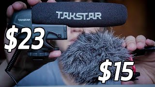 BOYA BYMM1 VS TAKSTAR SGC600 COMPARISON REVIEW  BATTLE OF THE CHEAPEST VLOGGING MICROPHONE [upl. by Alac]