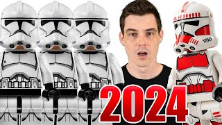 NEW LEGO Star Wars 2024 CLONE BATTLE PACK DETAILS [upl. by Kiersten]