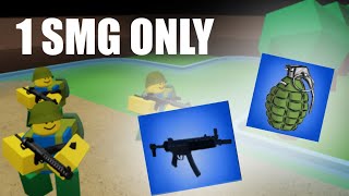 1 SMG only  Noobs in Combat challenge [upl. by Llehcam638]