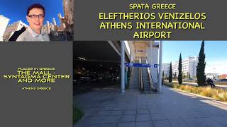 Athens International Airport quotEleftherios Venizelosquot  SPATA GREECE  ATHENS INTERNATIONAL AIRPORT [upl. by Erhart503]