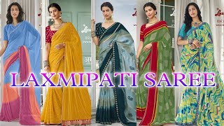 Laxmipati Saree का नया केटलोग AMCHOOR 💕  32 Piece Printed Saree Collection ✨  Free Delivery ✅ [upl. by Claribel265]