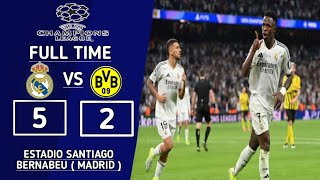 Real Madrid Vs Dortmund  Champions League 2024  Results Today [upl. by Sherl219]