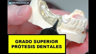 ☝ Grado Superior Prótesis Dentales 【Cuánto ganarás】 [upl. by Christiano]