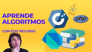 Aprende algoritmos de programación en tu lenguaje favorito [upl. by Atirat]