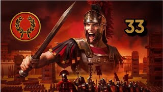 DESTROYING GERMANIA Total War Rome Remastered  Julii Campaign 33 [upl. by Bolger]