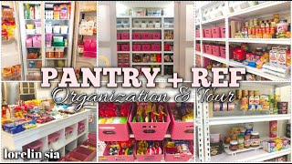 Pantry and Ref Organization  Pantry and Ref Tour  Pantry OrganizationRef OrganizationLorelin Sia [upl. by Abbub480]