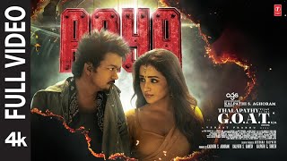 AAYA Full Video Hindi Thalapathy Vijay  Venkat Prabhu  Yuvan Shankar  Thalapathy is the GOAT [upl. by Htebilil774]