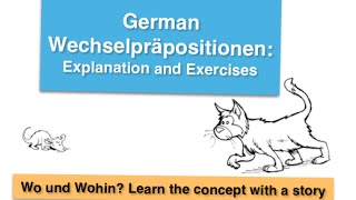 Learn German Wechselpräpositionen [upl. by Templeton]