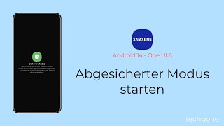 Abgesicherter Modus starten  Samsung Android 14  One UI 6 [upl. by Yllor993]