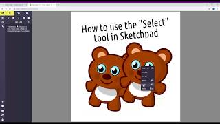 Sketchpad amp Select tool [upl. by Bone788]