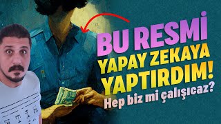 YAPAY ZEKA İLE GÖRSEL OLUŞTURMA \ NFT YAPMA  MIDJOURNEY İNCELEMESİ 💥 [upl. by Gessner]